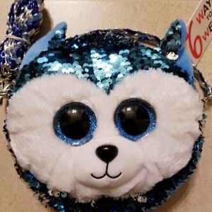 🎄NWT🎄 TY GIRLS SEQUIN CHANGE PURSE